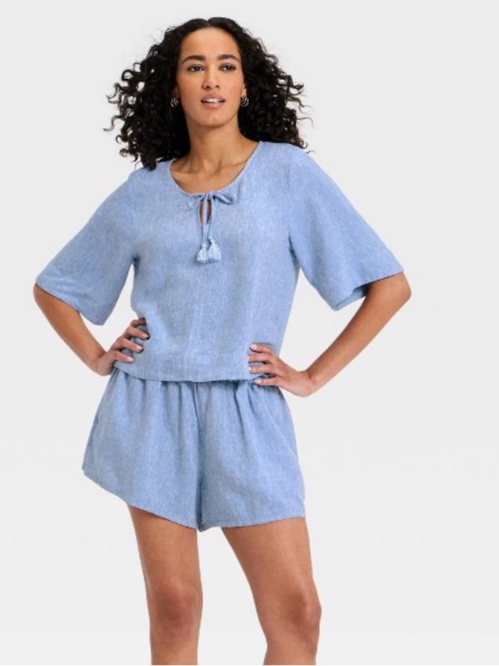 Light Blue Shorts Size M